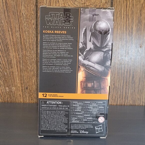 Star Wars Black Series Koska Reeves from The Mandalorian  Star Wars: The Mandalorian Koska Reeves Black Series figure